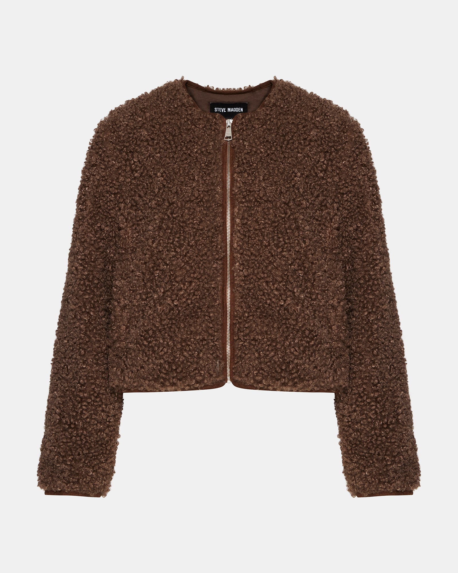 TEDDY JACKET BROWN
