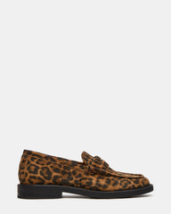 MADISON Leopard Suede Women's Penny Loafer | Steve Madden